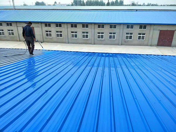 济南 彩钢瓦喷漆翻新工业厂房、仓库
